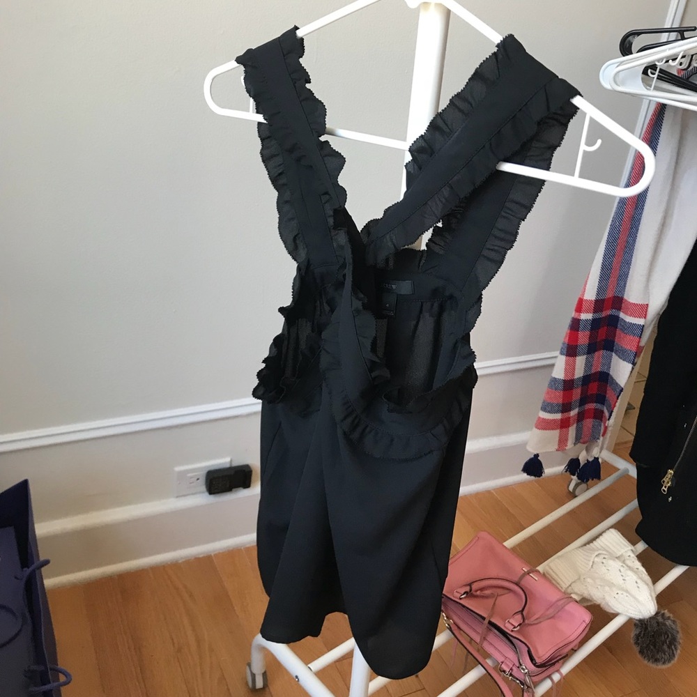 J. Crew ruffle tank